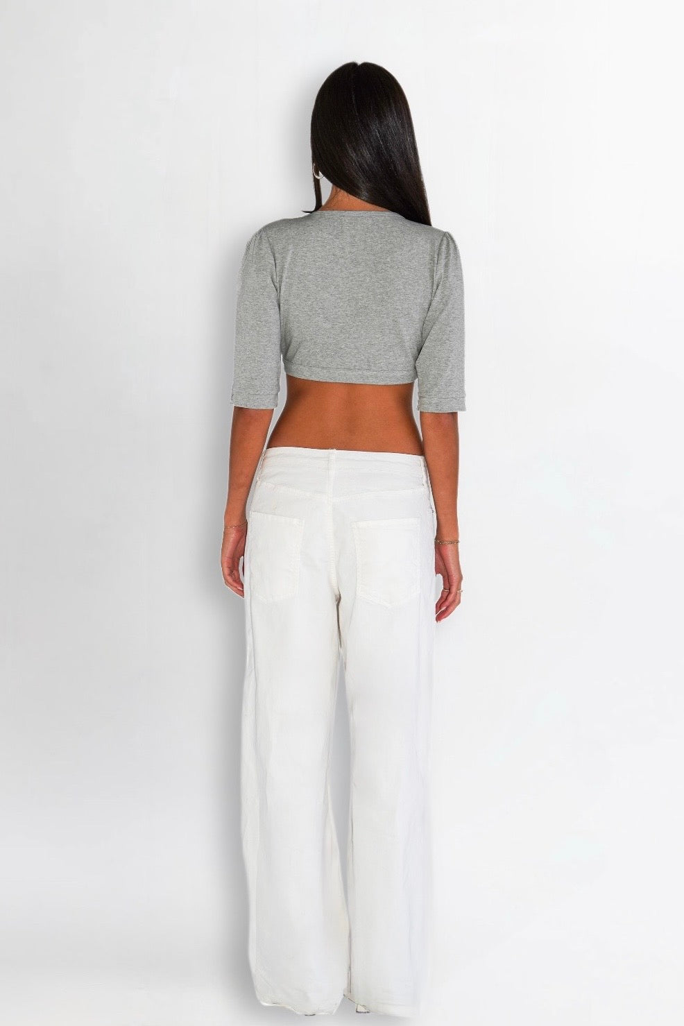 ELISE TOP GREY