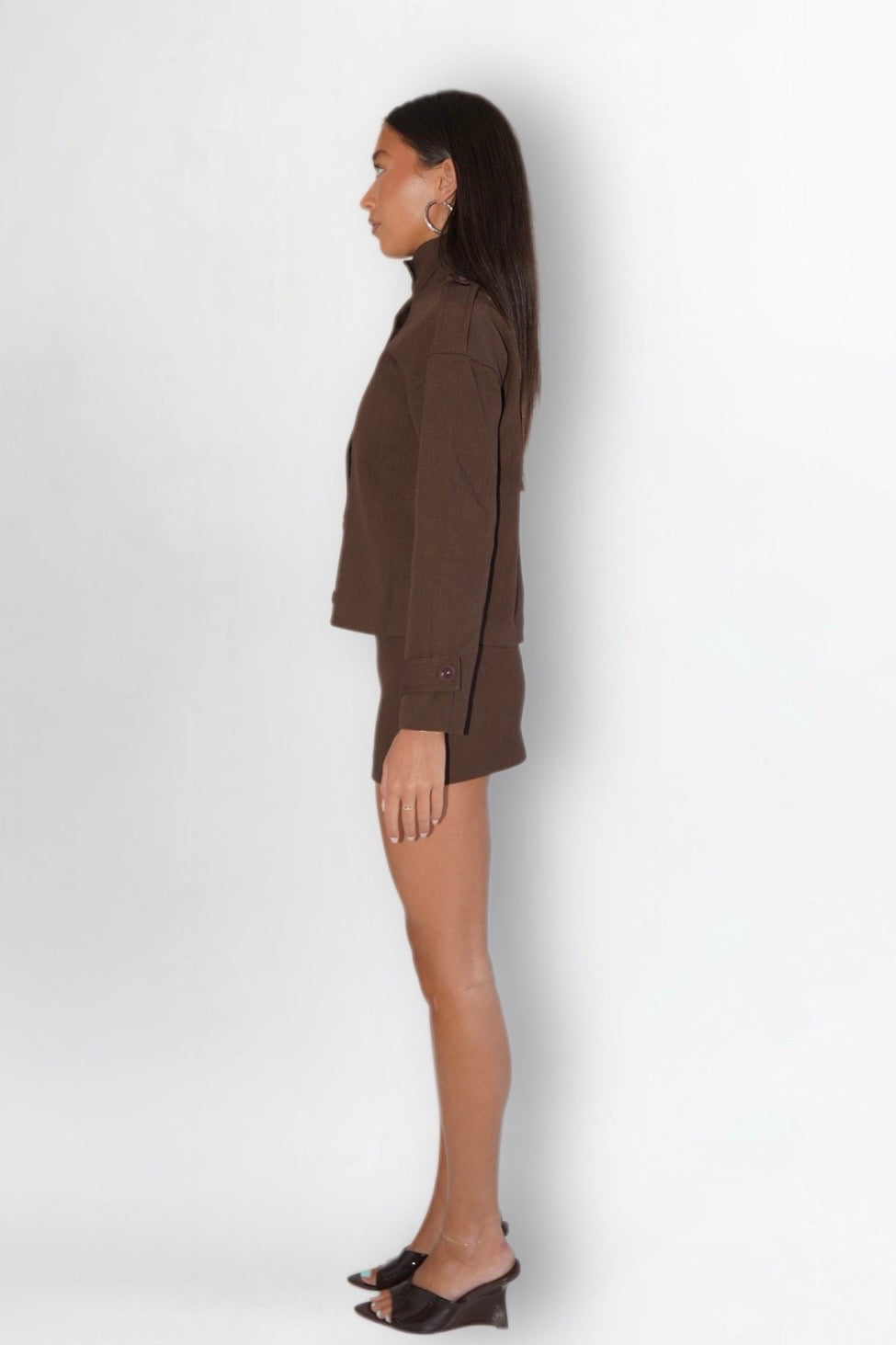 BAYLIE BROWN SKIRT